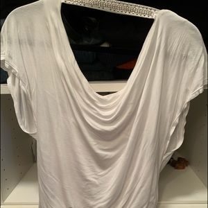 White House Black Market sequin embellish at neck